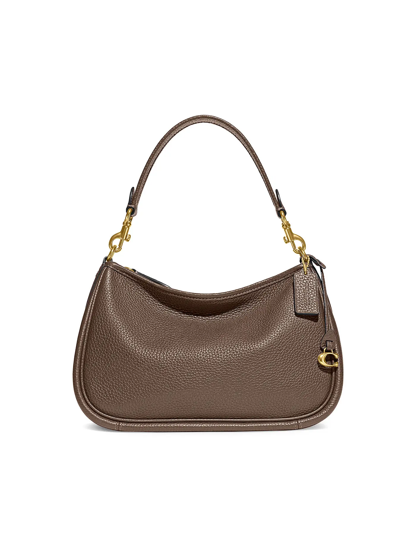 COACH | Ledertasche - Umhängetasche CARY | grau